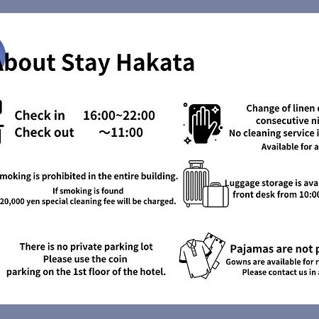 Stay Hakata Fukuoka  Esterno foto